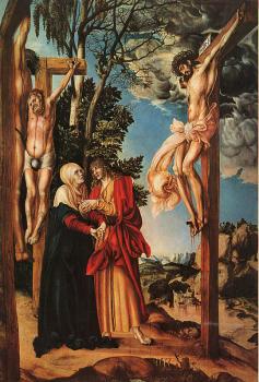 Lucas The Elder Cranach : The Crucifixion